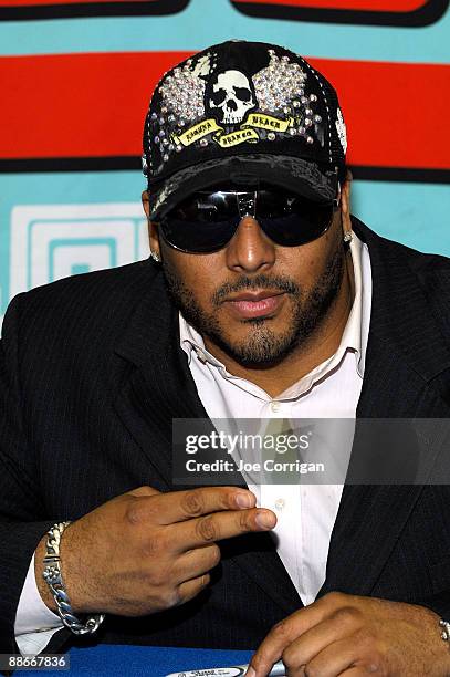 Singer Al B. Sure! signs his new CD "Honey I'm Home" at J&R Music And Computer World on June 24, 2009 in New York City.