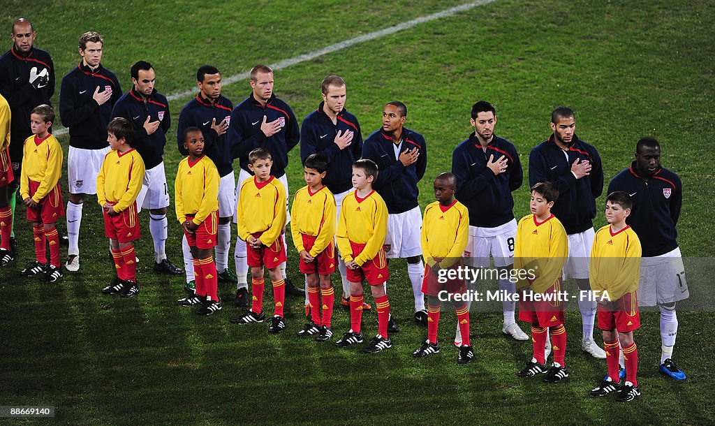 Spain v USA - FIFA Confederations Cup Semi Final