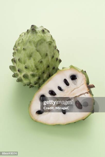 custard apple, cherimoya - custard apple stock pictures, royalty-free photos & images