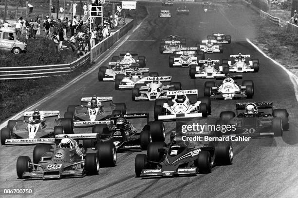 Ricardo Patrese, John Watson, Ronnie Peterson, Jody Scheckter, Carlos Reutemann, Gilles Villeneuve, Arrows-Ford FA1, Brabham-Alfa Romeo BT46C,...