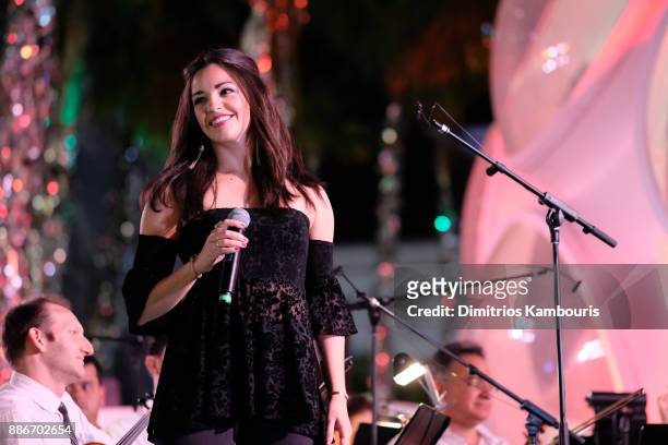 Ana Villafane performs onstage during Chrome Hearts & Baccarat celebrate The Miami Design District with Jesse Jo Stark, Mary Anne Huntsman & The...