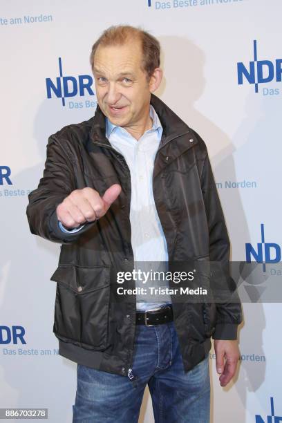 Peter Heinrich Brix attends the 20 years birthday party of 'Neues aus Buettenwarder' on December 5, 2017 in Hamburg, Germany.