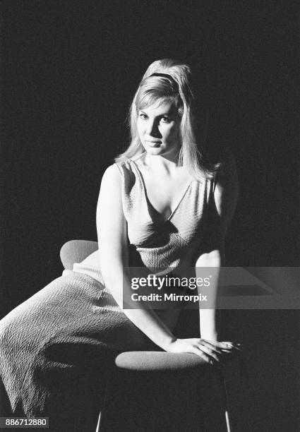 Molly Peters, actress who starred as Nurse Patricia Fearing in 1965 James Bond film Thunderball, Studio Pix, 30th December 1966.