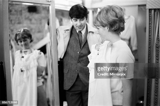 Jimmy Tarbuck in Great Yarmouth with his wife Pauline. Jimmy didn't know for sure at 4pm if he was getting the Palladium job. He went across the road...