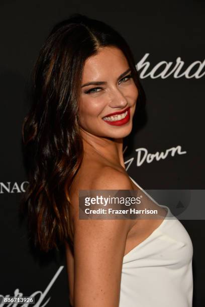 Model Adriana Lima attends Creatures Of The Night Late-Night Soiree Hosted By Chopard And Champagne Armand De Brignac at The Setai Miami Beach on...
