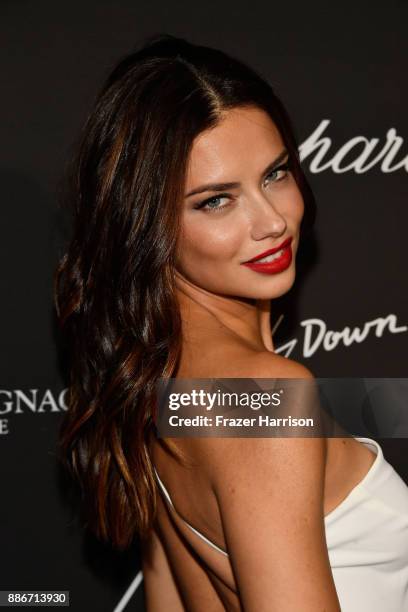 Model Adriana Lima attends Creatures Of The Night Late-Night Soiree Hosted By Chopard And Champagne Armand De Brignac at The Setai Miami Beach on...