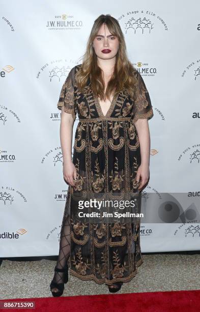 Actress Kathryn Gallagher attends the 2017 New York Stage and Film Winter Gala at Pier Sixty at Chelsea Piers on December 5, 2017 in New York City.