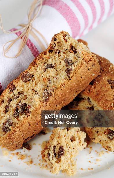 studio image of wholemeal rusks, grahamstowm, eastern cape province south africa - grahamstown stock pictures, royalty-free photos & images