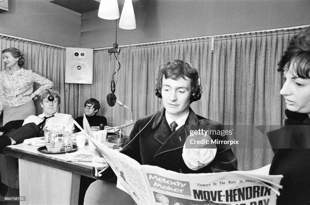 Getty Rudia BBC Radio One Rehearsals ahead of official launch, Studio Scenes ...