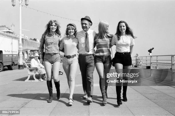 The 'Carry On' film team are making a new epic down at Brighton - called 'Carry On at Your Convenience'. The occasion for the trip to Brighton is the...