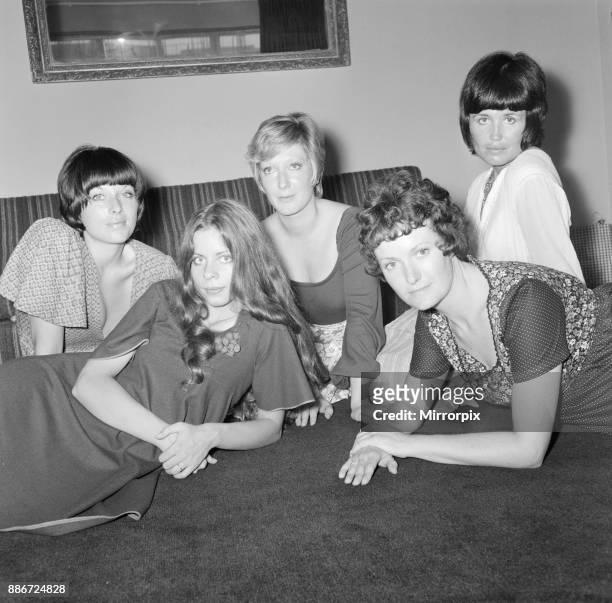 Picture shows 4 actresses and their Voiceover Agency boss Marina Martin . These 4 ladies have the knack and right voice for tv voiceover work. They...