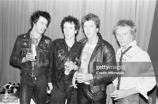 The Sex Pistols, London, UK, 10th March 1980.