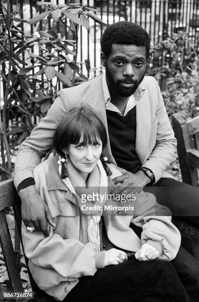 Michael and Claudine Riley, from Steel Pulse, 9th December 1978.