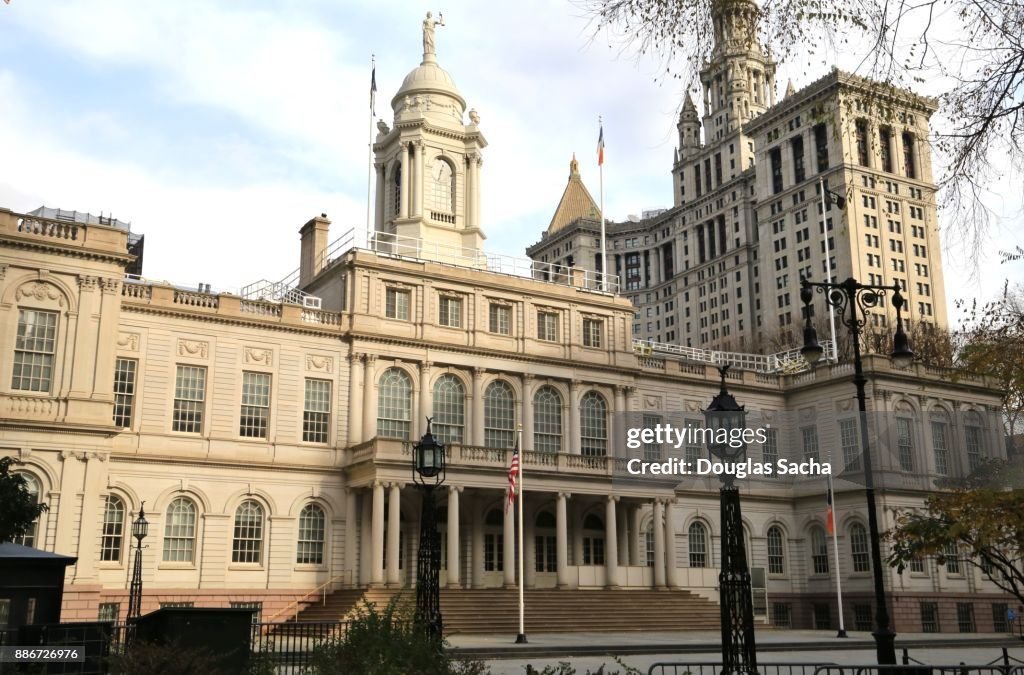 New York City Hall, New York City, New York, USA