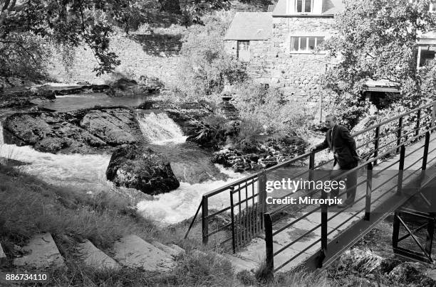 General shots of the village Rhiwlas, in Bangor, Gwynedd, Wales, 20th September 1964.