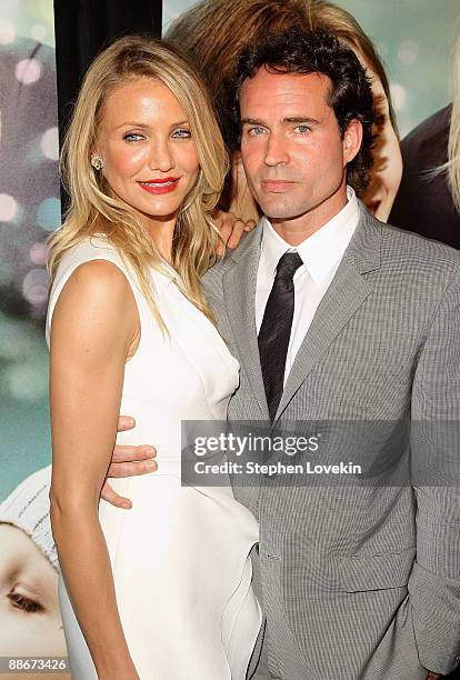 Actors Cameron Diaz and Jason Patric attend the premiere of "My Sister's Keeper" at the AMC Lincoln Square on June 24, 2009 in New York City.