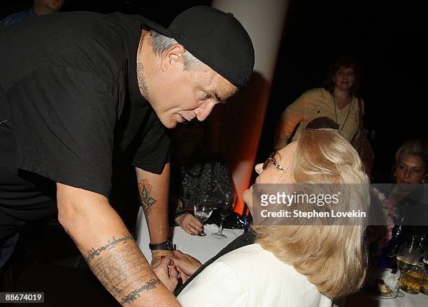 Director Nick Cassavetes and mother actress Gena Rowlands attend the after party for the New York premiere of "My Sister's Keeper" at Loeb Central...