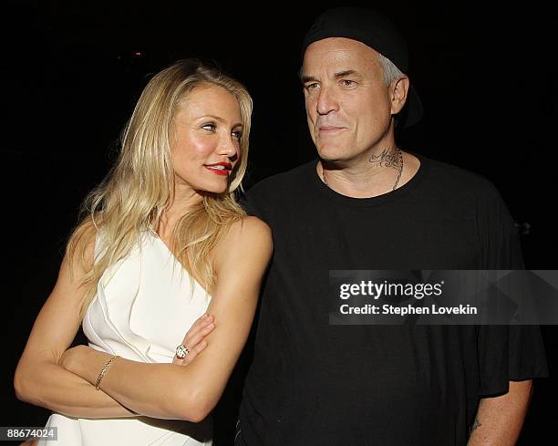 Actress Cameron Diaz and director Nick Cassavetes attend the after party for the New York premiere of "My Sister's Keeper" at Loeb Central Park...