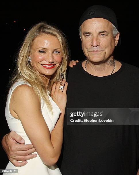 Actress Cameron Diaz and director Nick Cassavetes attend the after party for the New York premiere of "My Sister's Keeper" at Loeb Central Park...
