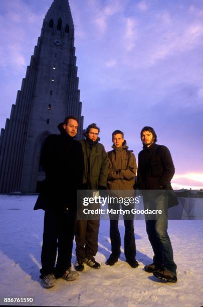 Icelandic avant-rock band Sigur Ros, Reykjavik, Iceland, 1997.