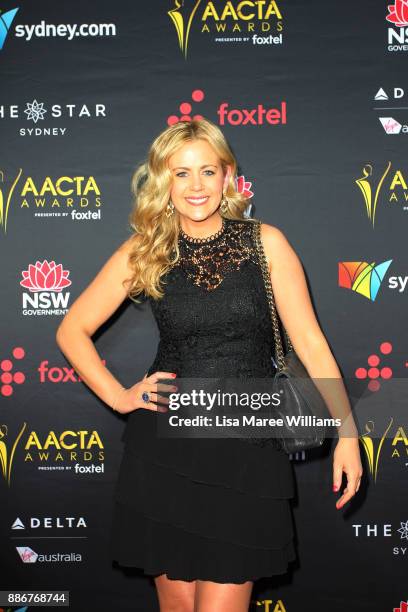 Rachael Carpani attends the 7th AACTA Awards Presented by Foxtel | Ceremony at The Star on December 6, 2017 in Sydney, Australia.