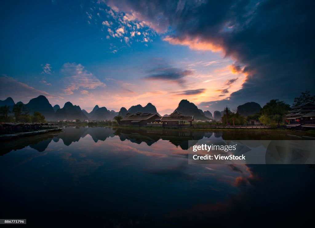 Guilin scene of Guangxi,China