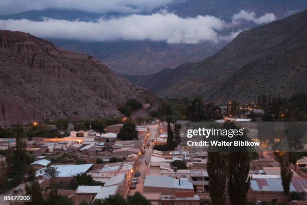 quebrada de humahuaca canyon - jujuy province stock pictures, royalty-free photos & images