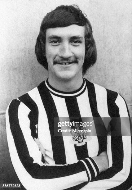 Terry McDermott, Newcastle United midfielder, pictured 16th July 1974.