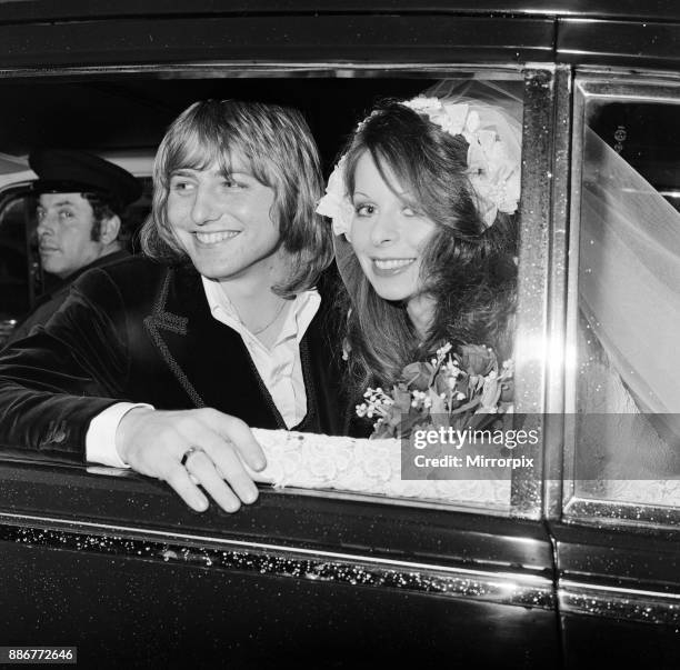 Greg Lake marries German model Regina Bottcher at St James Church, London. Greg Lake is a member of the pop group Emerson Lake and Palmer and King...