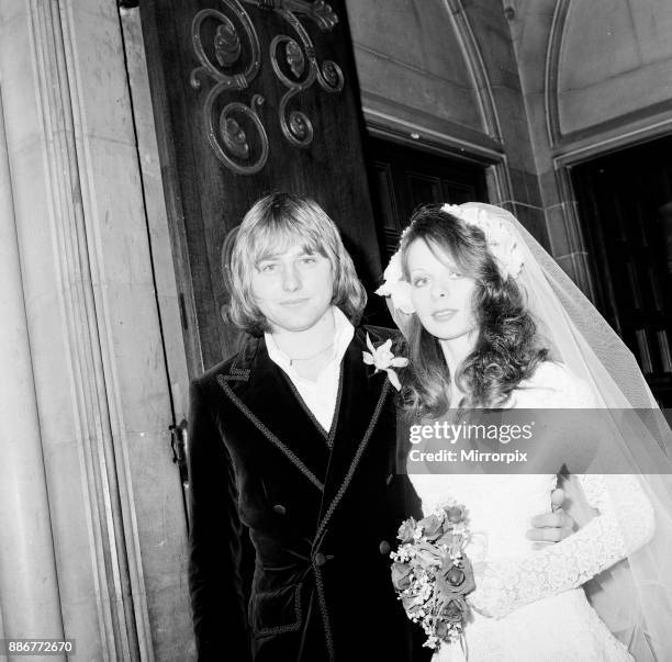 Greg Lake marries German model Regina Bottcher at St James Church, London. Greg Lake is a member of the pop group Emerson Lake and Palmer and King...