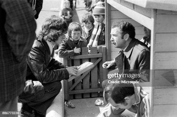 Birmingham City 4 - 1 Luton Town First Division match held at St Andrew's. Freddie Goodwin, Manager, 19th April 1975.