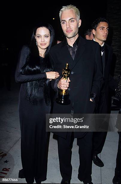 Angelina Jolie and Brother James Haven