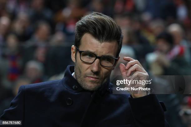 Fc Basel head coach Raphael Wicky from Switzerland during the match between SL Benfica v FC Basel UEFA Champions League playoff match at Luz Stadium...