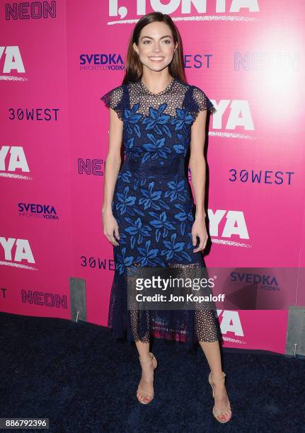 Actress Caitlin Carver attends the Los Angeles Premiere Of "I, Tonya" at the Egyptian Theatre on December 5, 2017 in Hollywood, California.