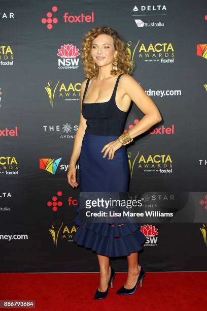 Leeanna Walsman attends the 7th AACTA Awards Presented by Foxtel | Ceremony at The Star on December 6, 2017 in Sydney, Australia.