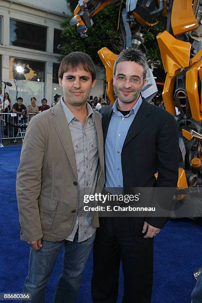 Writer Roberto Orci and Writer Alex Kurtzman