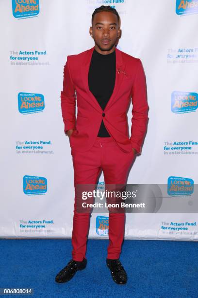 Actor Algee Smith attends The Actors Fund's 2017 Looking Ahead Awards Honoring The Youth Cast Of NBC's "This Is Us" at Taglyan Complex on December 5,...