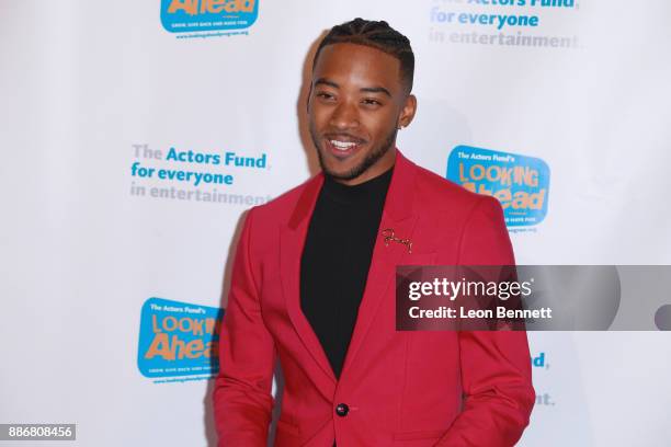 Actor Algee Smith attends The Actors Fund's 2017 Looking Ahead Awards Honoring The Youth Cast Of NBC's "This Is Us" at Taglyan Complex on December 5,...