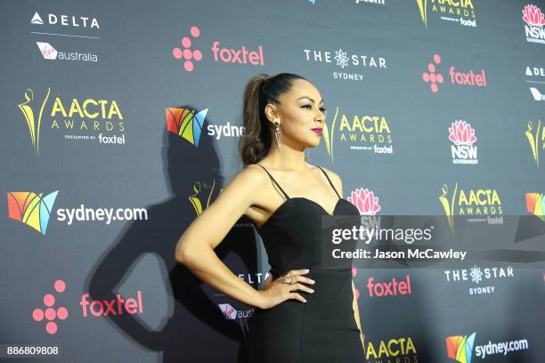 Prinnie Stevens attends the 7th AACTA Awards Presented by Foxtel | Ceremony at The Star on December 6, 2017 in Sydney, Australia.