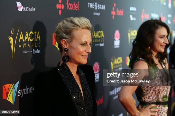 Marta Dusseldorp attends the 7th AACTA Awards Presented by Foxtel | Ceremony at The Star on December 6, 2017 in Sydney, Australia.