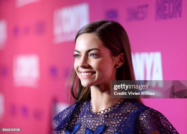 Caitlin Carver attends NEON and 30WEST Present the Los Angeles Premiere of "I, Tonya" Supported By Svedka on December 5, 2017 in Los Angeles,...