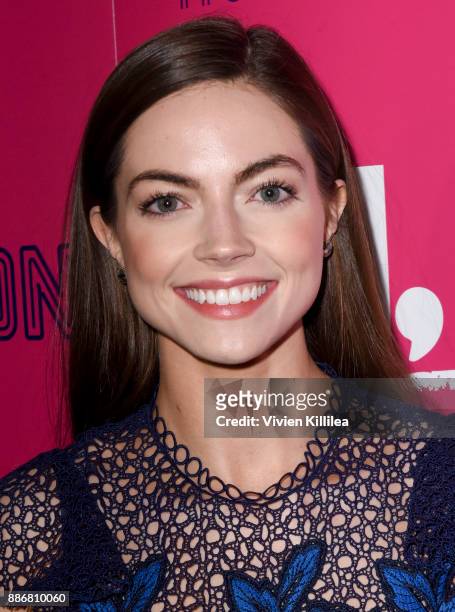 Caitlin Carver attends NEON and 30WEST Present the Los Angeles Premiere of "I, Tonya" Supported By Svedka on December 5, 2017 in Los Angeles,...