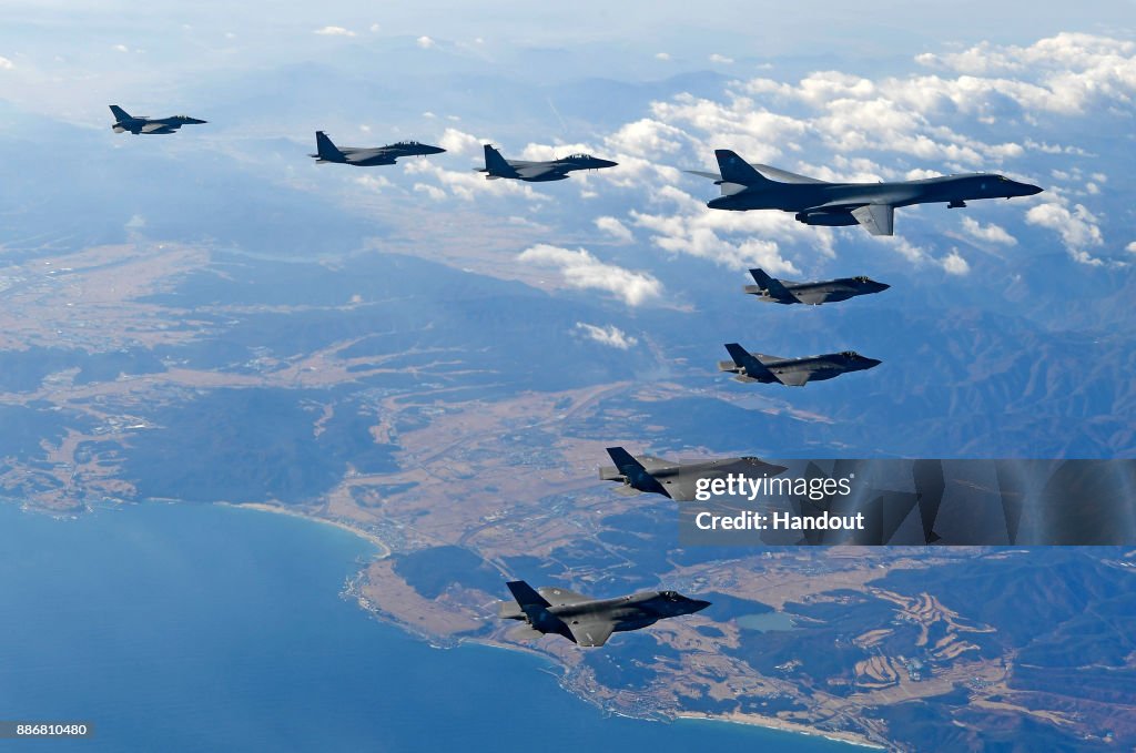 South Korea And US Air Forces Continues Largest Scale Air Combat Drill
