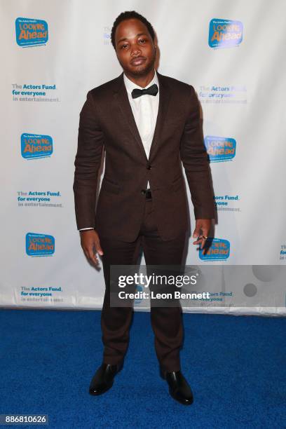 Actor Leon Thomas III attends The Actors Fund's 2017 Looking Ahead Awards Honoring The Youth Cast Of NBC's "This Is Us" at Taglyan Complex on...