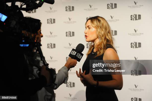 Actress Kate Winslet arrives at the SFFILM's 60th Anniversary Awards Night at Palace of Fine Arts Theatre on December 5, 2017 in San Francisco,...