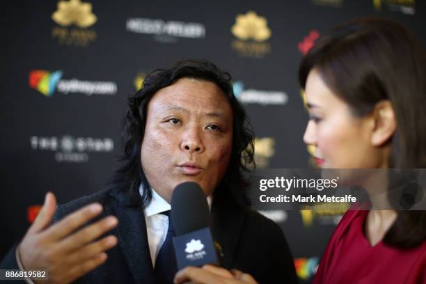 Liu Yi attends the 7th AACTA Awards Presented by Foxtel | Ceremony at The Star on December 6, 2017 in Sydney, Australia.