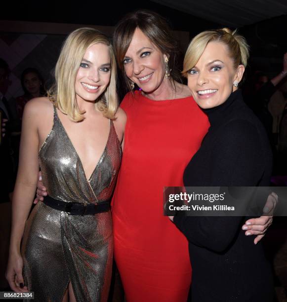 Margot Robbie, Allison Janney and Jaime Pressly attend NEON and 30WEST Present the Los Angeles Premiere of "I, Tonya" Supported By Svedka on December...