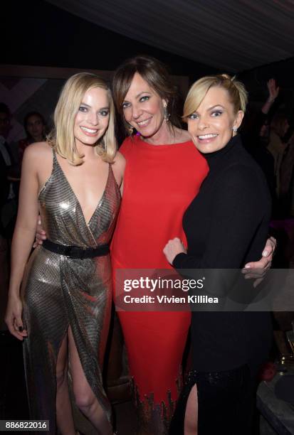 Margot Robbie, Allison Janney and Jaime Pressly attend NEON and 30WEST Present the Los Angeles Premiere of "I, Tonya" Supported By Svedka on December...