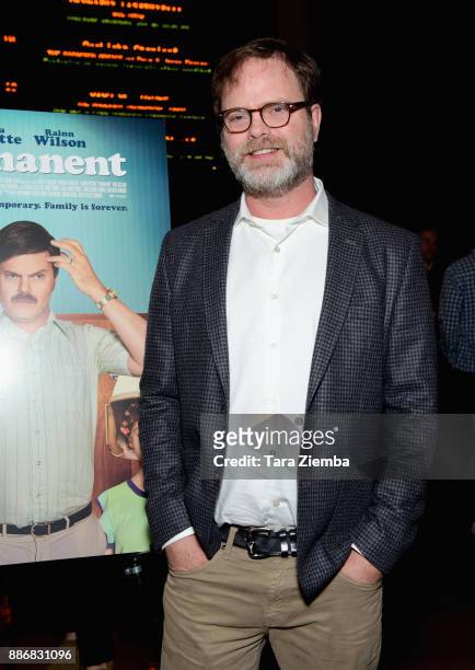 Actor Rainn Wilson attends Magnolia Pictures' Los Angeles premiere of 'Permanent' at ArcLight Cinemas on December 5, 2017 in Hollywood, California.
