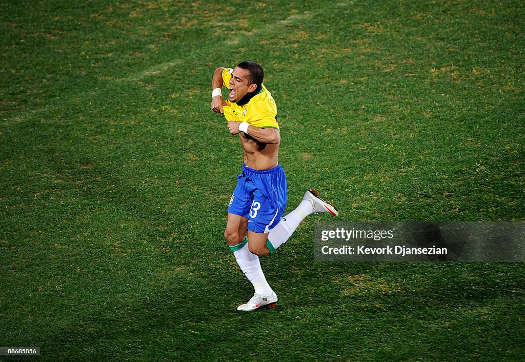 Brazil v South Africa - FIFA Confederations Cup Semi Final